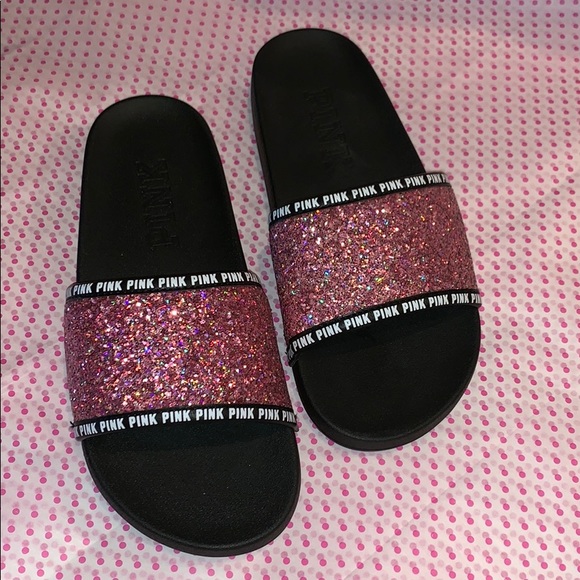 PINK Victoria's Secret Accessories - Pink Slides